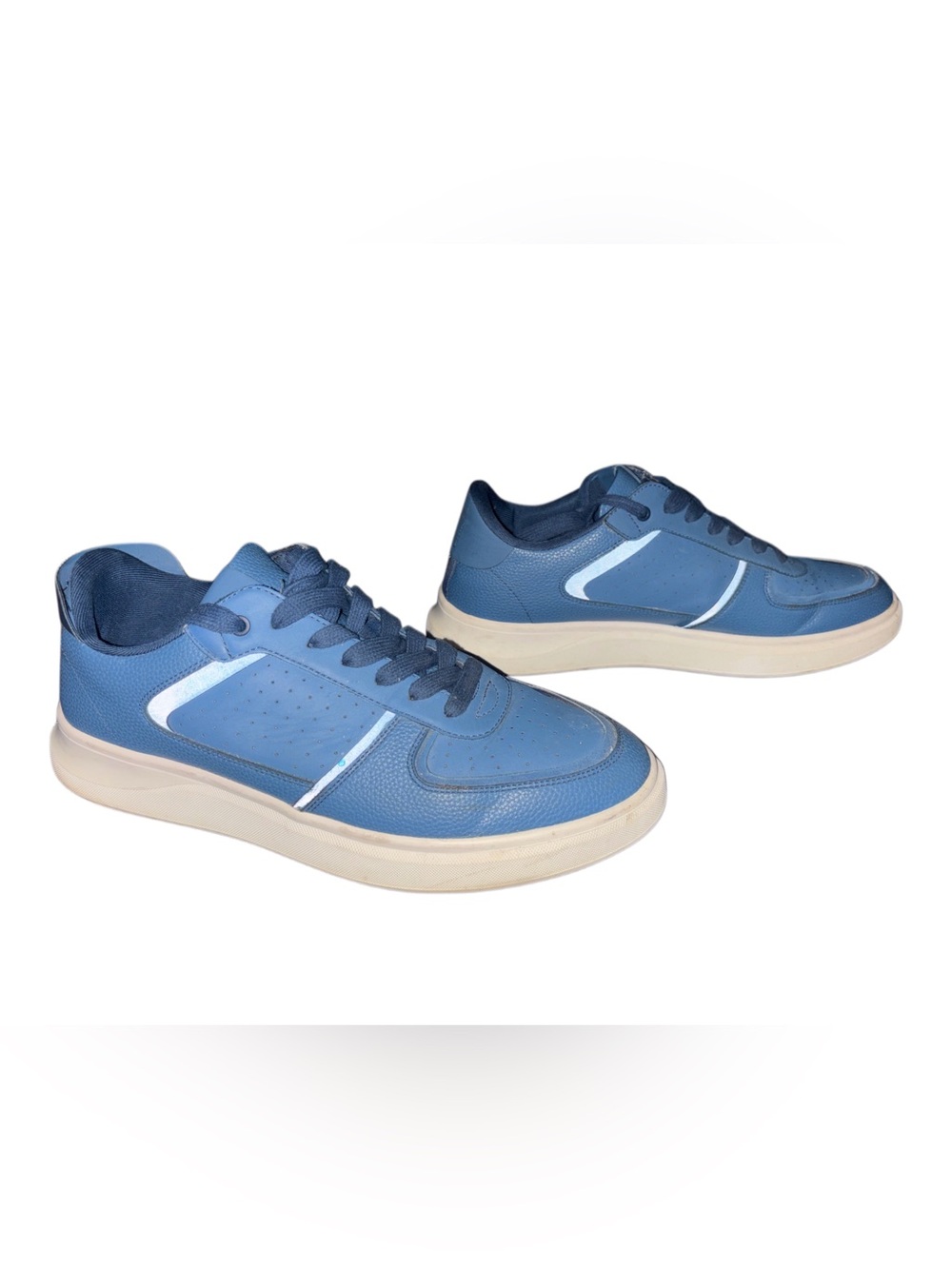 Aldo Men's Casual Blue Low-Top Sneakers